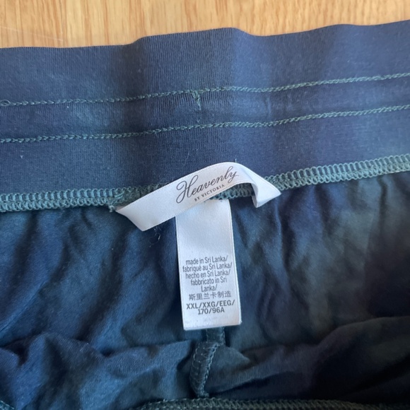 Heavenly By Victoria Blue Tie Dye Sleeveless Top / Long Pants Lounge Set - Picture 6 of 7